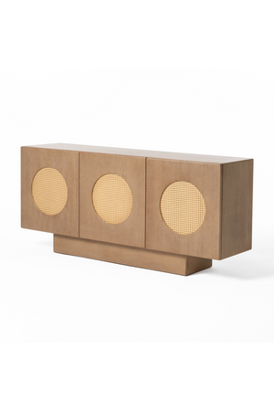 White Oak 3-Door Sideboard | OROA Modern Oshana | Oroa.com