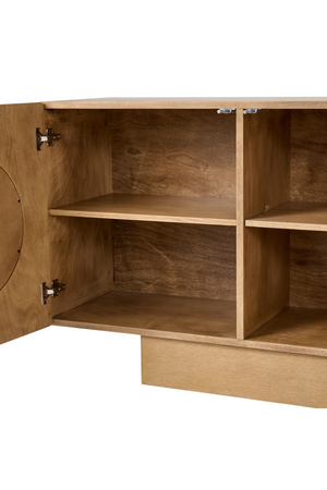 White Oak 3-Door Sideboard | OROA Modern Oshana | Oroa.com