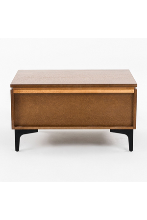 1-Drawer Walnut Veneer Nightstand | OROA Modern Paula | Oroa.com