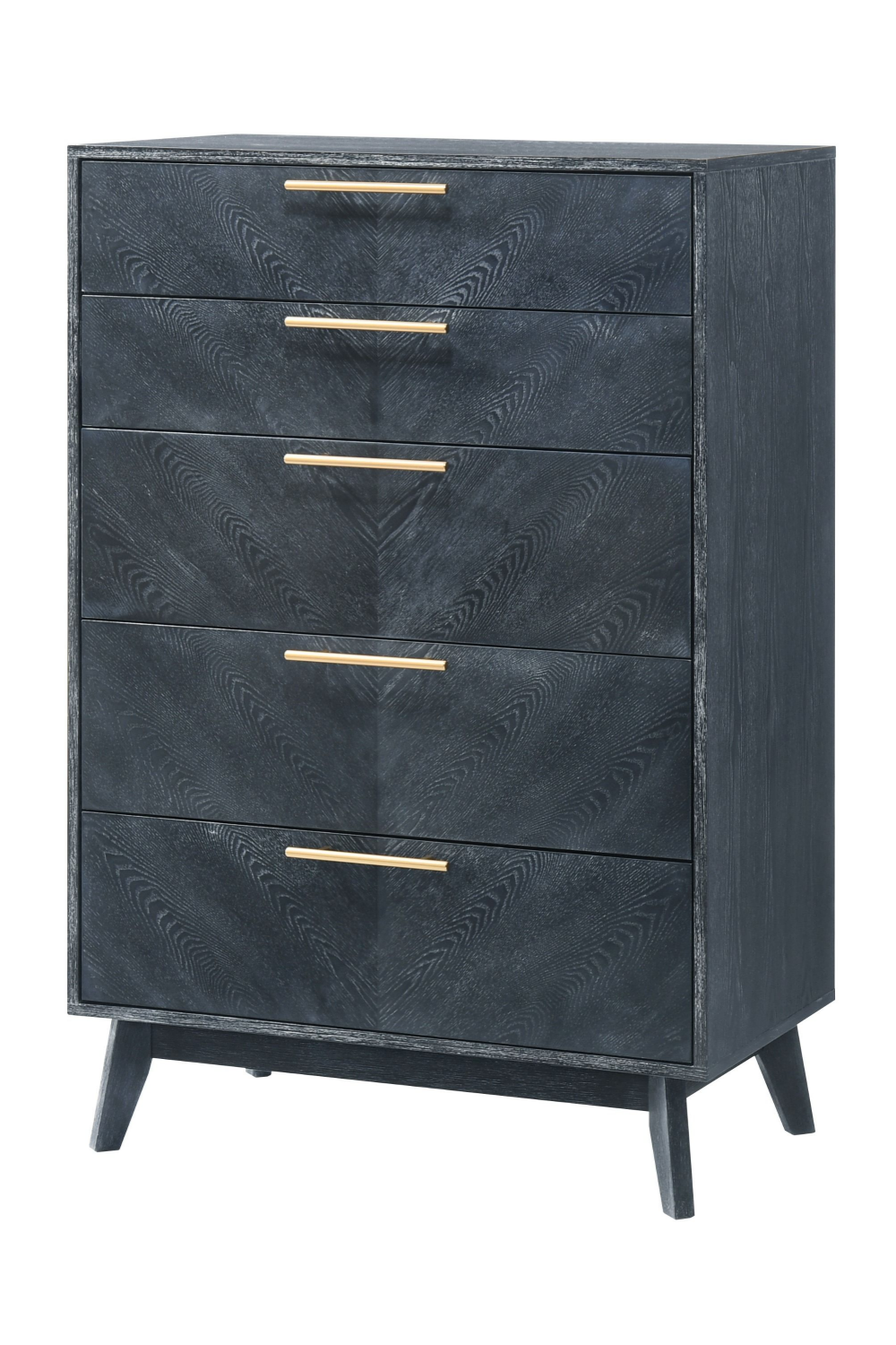 Gray Ash 5-Drawer Chest | OROA Modern Diana | Oroa.com