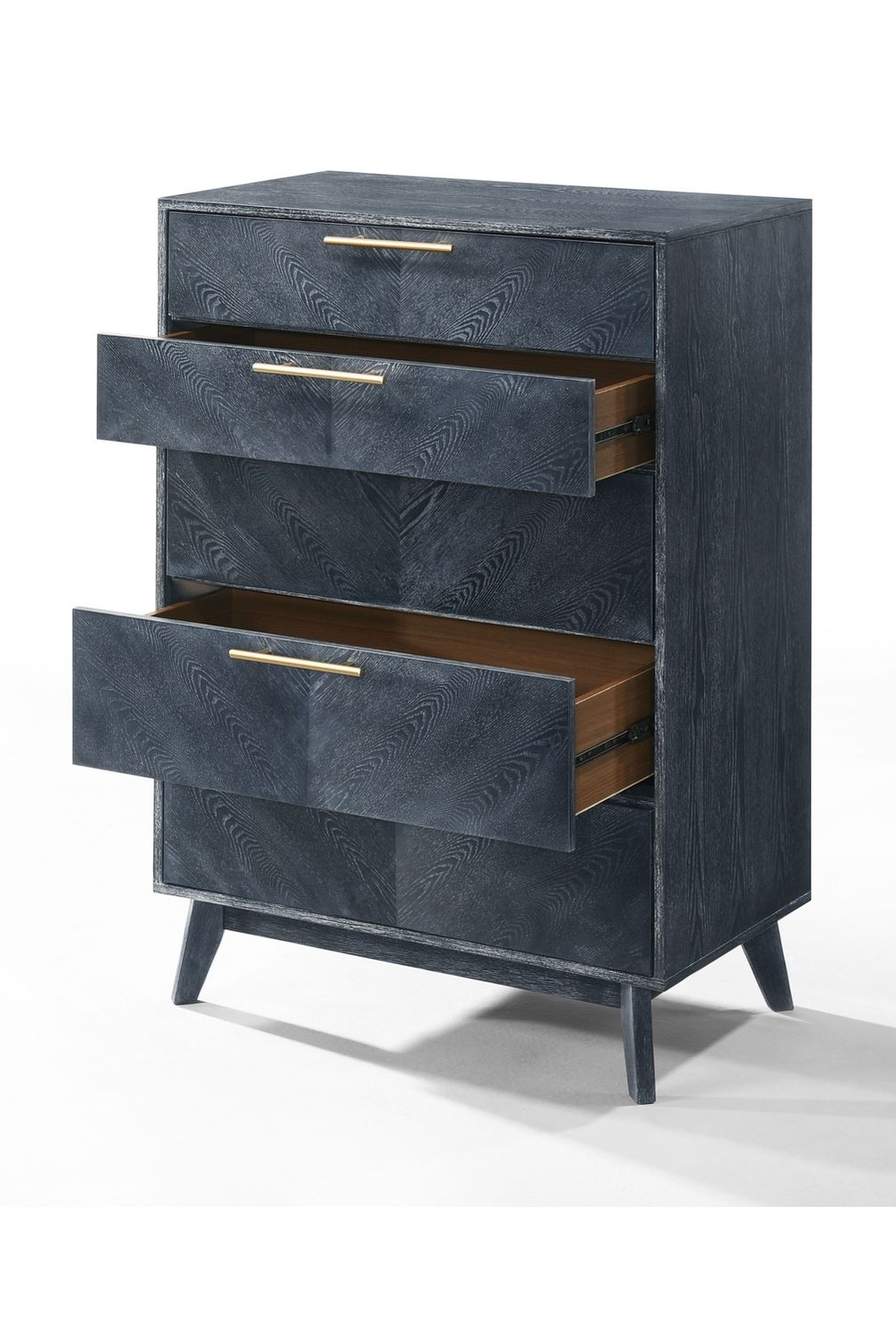 Gray Ash 5-Drawer Chest | OROA Modern Diana | Oroa.com
