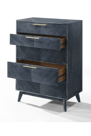 Gray Ash 5-Drawer Chest | OROA Modern Diana | Oroa.com