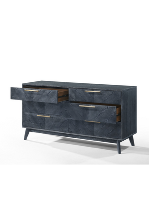 Gray Ash 6-Drawer Dresser | OROA Modern Diana | Oroa.com