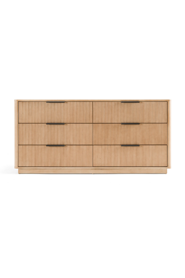 Natural Oak 6-Drawer Dresser | OROA Modern Santa Monica | Oroa.com