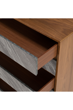 Volcanic Slate 5-Drawer Chest | OROA Modern Metcalf | Oroa.com