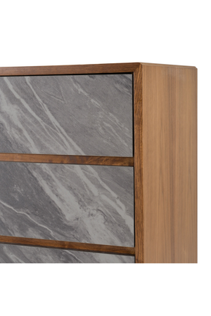 Volcanic Slate 5-Drawer Chest | OROA Modern Metcalf | Oroa.com