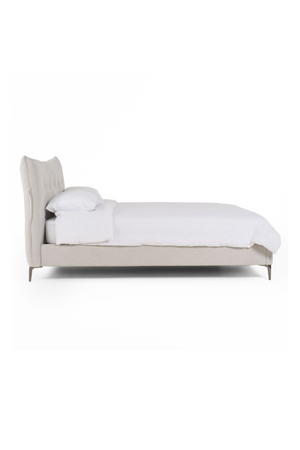 Gray Tufted Bed | OROA Modern Dysart | Oroa.com