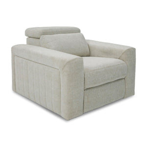   Beige Power Recliner Lounge Chair | Oroa.com