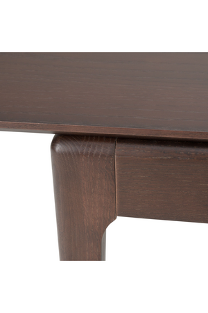 Brown Oak Extendable Dining Table | OROA Modern Dallas | Oroa.com