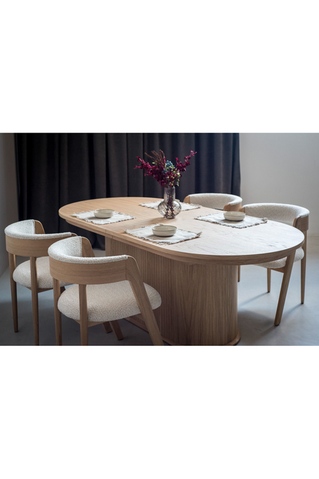 Oak Extendable Dining Table | OROA Modern Walz | Oroa.com