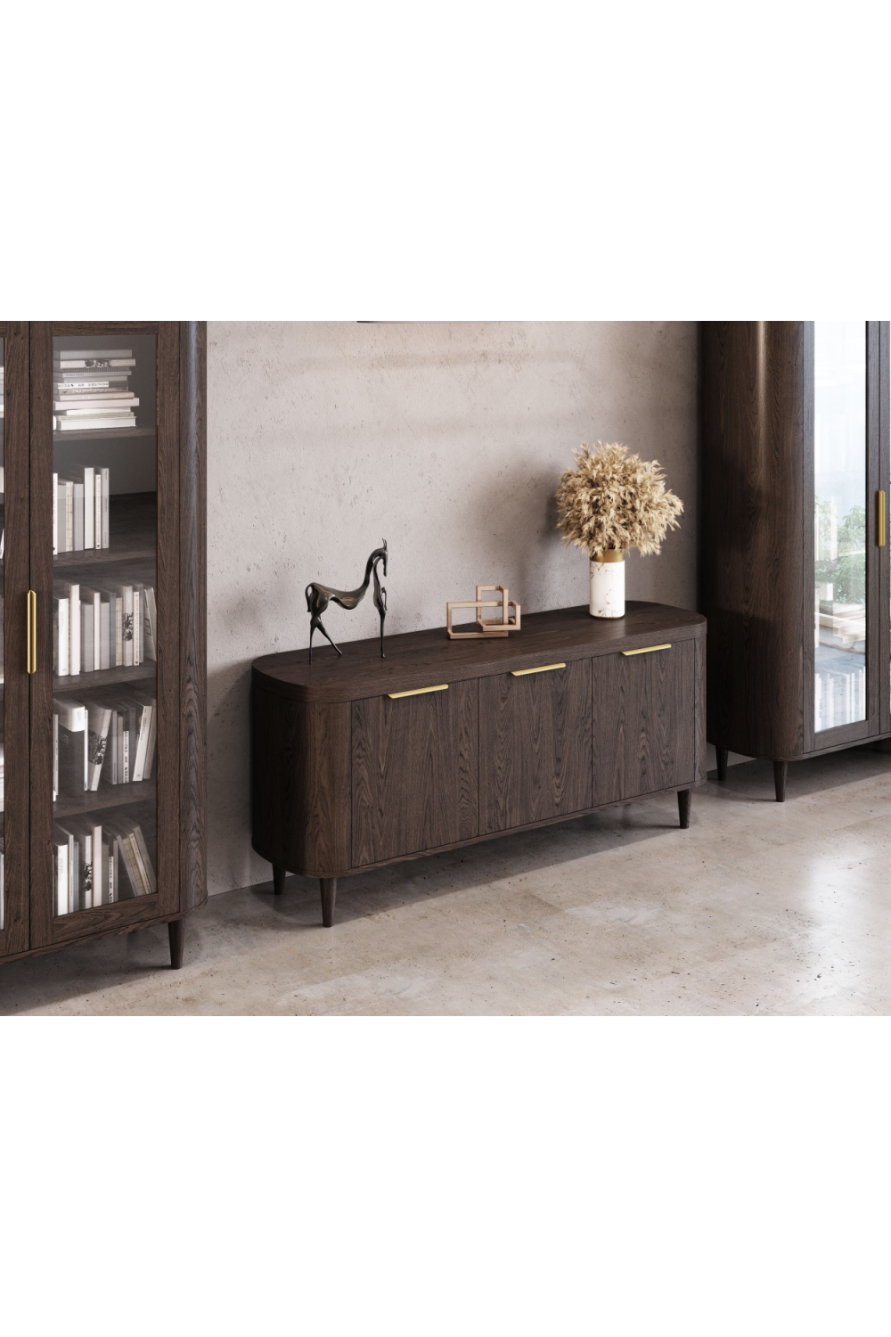 3-Door Oak Sideboard | OROA Modern Richmond | Oroa.com
