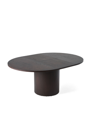 Brown Oak Extendable Dining Table | OROA Modern Miami | Oroa.com