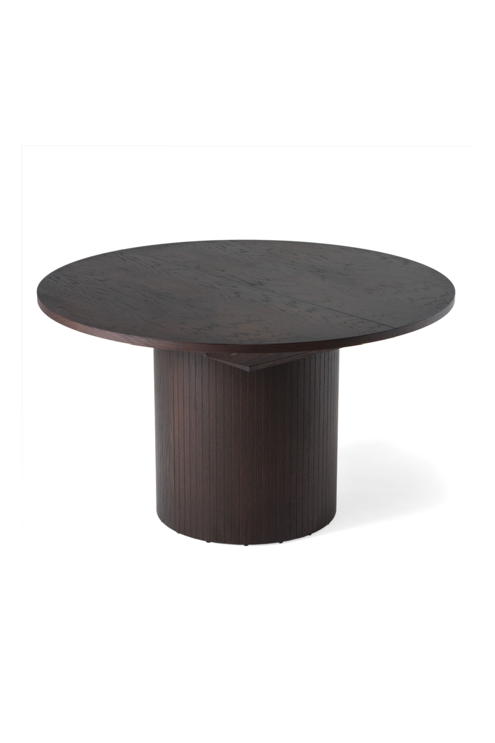Brown Oak Extendable Dining Table | OROA Modern Miami | Oroa.com