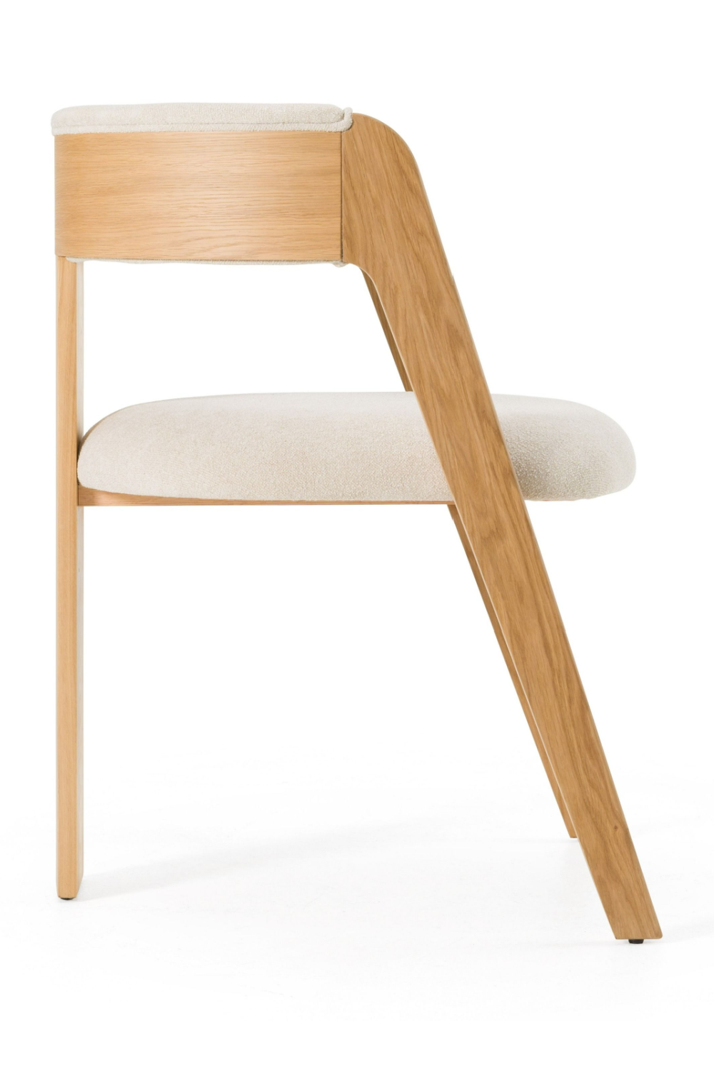 Wood Framed Curve Dining Chairs (2) | OROA Modern Washington | Oroa.com