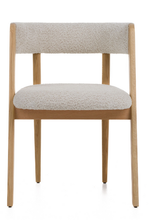 Rounded-Back Walnut Dining Chairs (2) | OROA Modern Vegas | Oroa.com