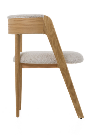 Rounded-Back Walnut Dining Chairs (2) | OROA Modern Vegas | Oroa.com