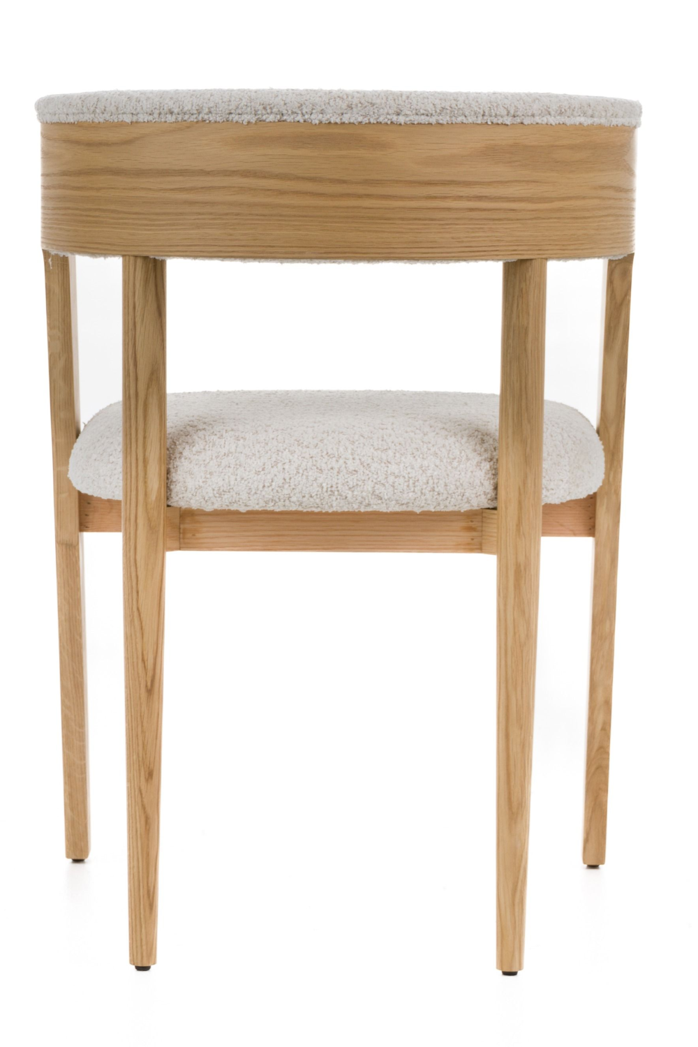 Rounded-Back Walnut Dining Chairs (2) | OROA Modern Vegas | Oroa.com