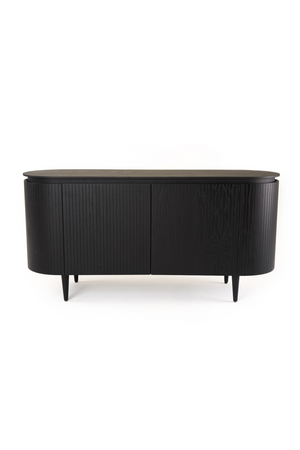 Oak 4-Door Oval Sideboard | OROA Modern Miami
