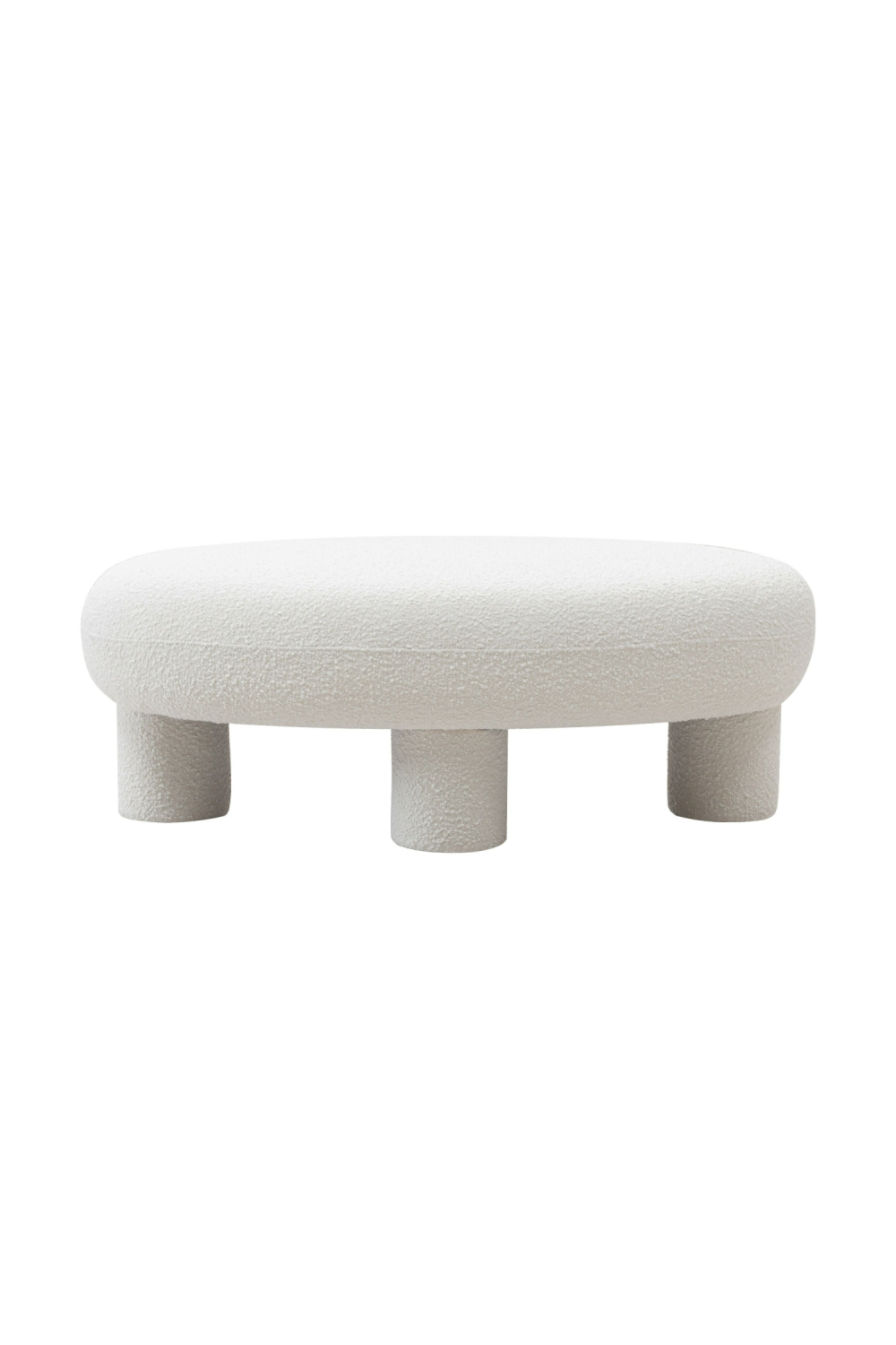 White Upholstered Bench | Modern Gaynes | Oroa.com