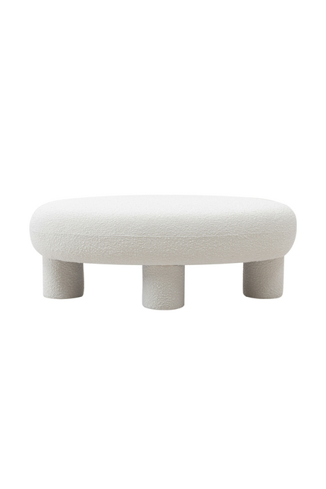 White Upholstered Bench | Modern Gaynes | Oroa.com