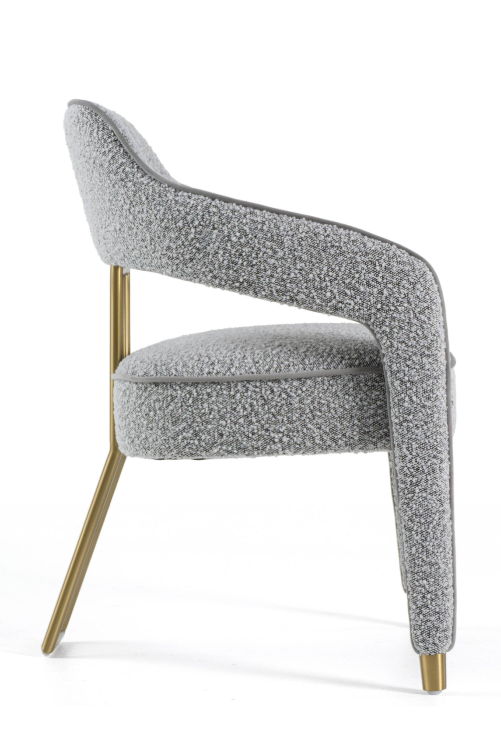 Gray Split-Back Dining Chair | OROA Modern Kasem | Oroa.com