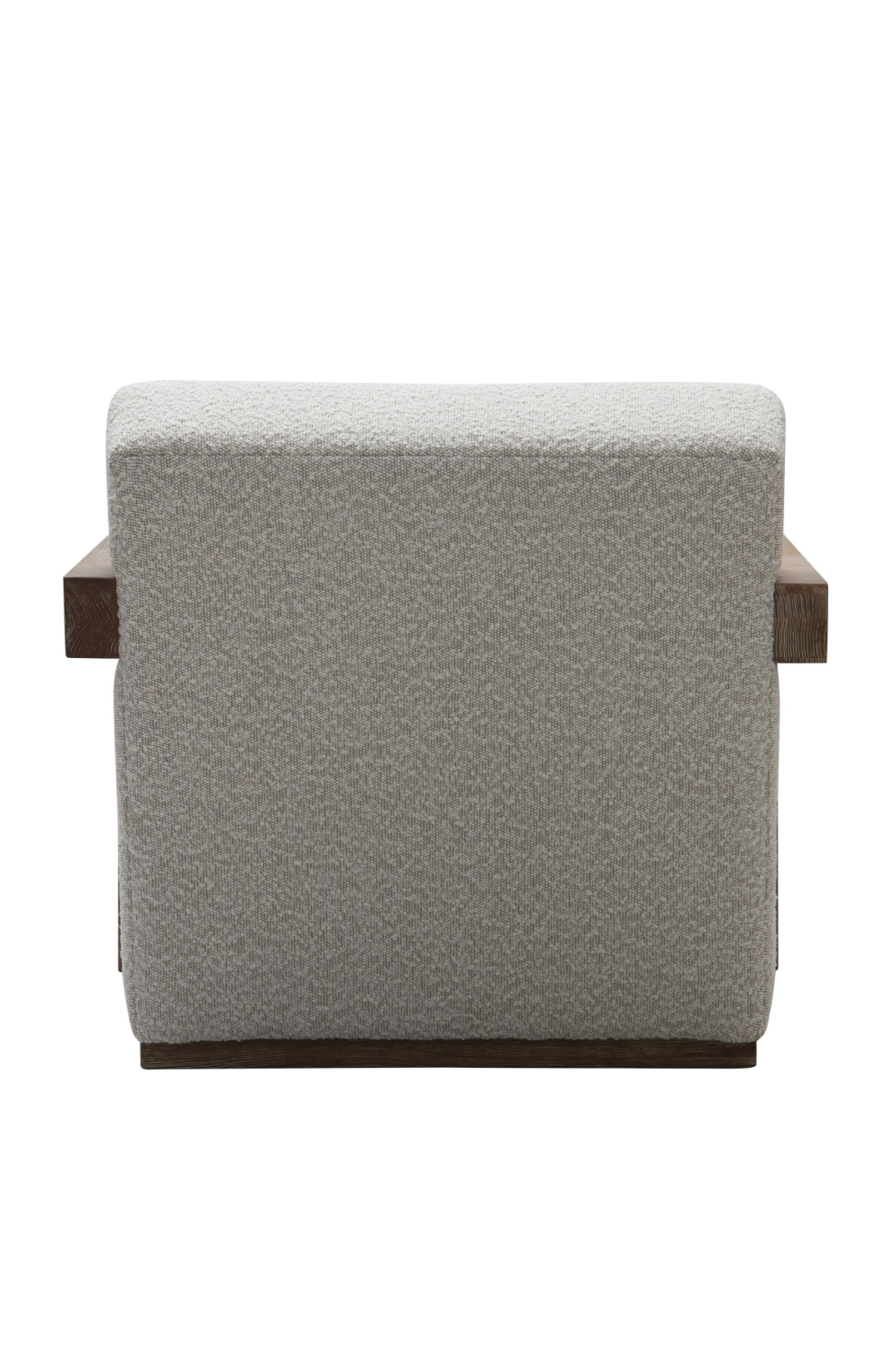 Oak-Framed Beige Accent Chair | OROA Modern Marchland | Oroa.com