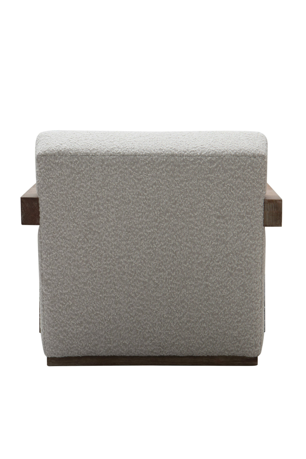 Oak-Framed Upholstered Lounge Chair | OROA Modern Rosen