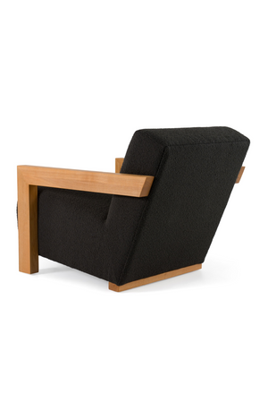 Oak-Framed Upholstered Lounge Chair | OROA Modern Rosen