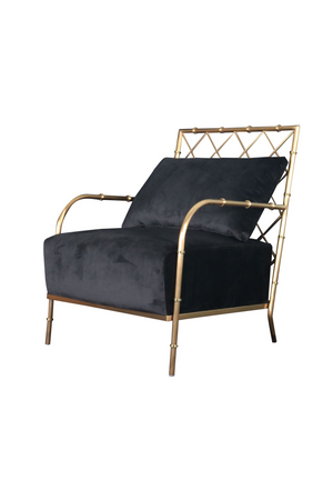 Velvet Padded Accent Chair | OROA Modern Ignacio | Oroa.com