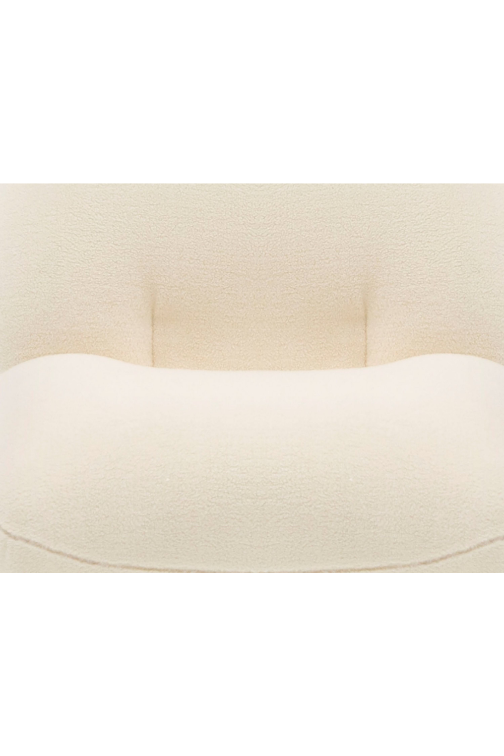 White Sherpa Accent Chair | OROA Modern Crestone | Oroa.com