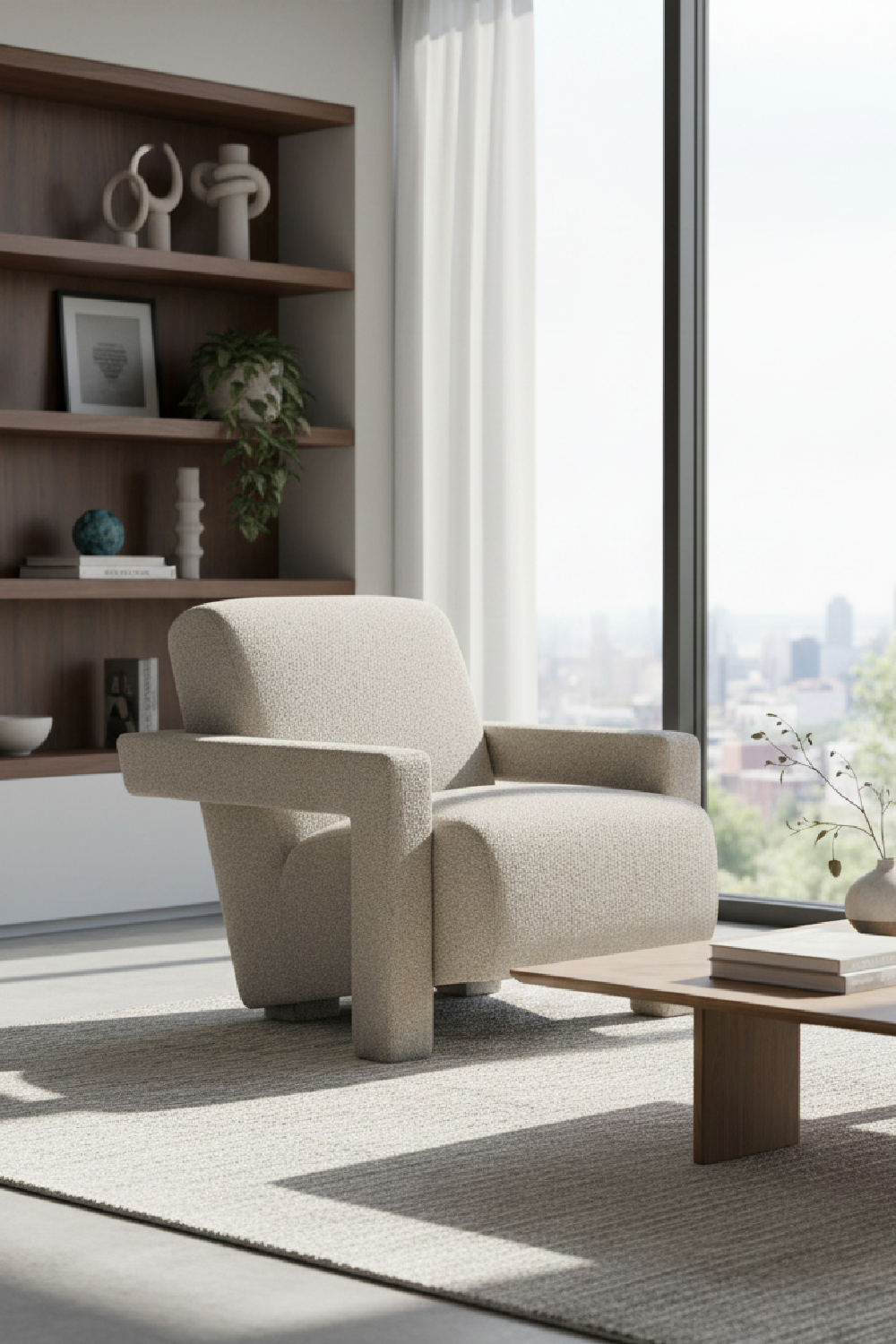   Upholstered Accent Armchair | Oroa.com