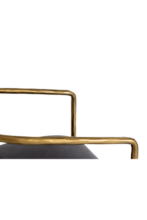 Gray Velvet Counter Chair | OROA Modern Baird | Oroa.com