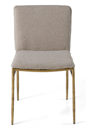 Brass-Framed Padded Dining Chair | OROA Modern Atlanta | Oroa.com