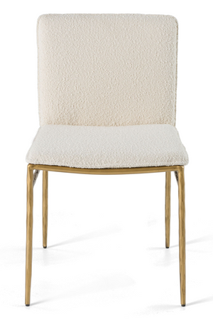 Brass-Framed Padded Dining Chair | OROA Modern Atlanta | Oroa.com