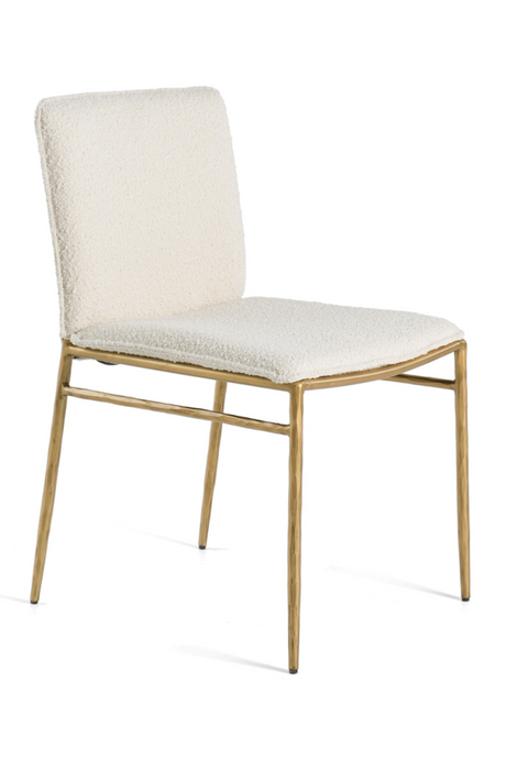 Brass-Framed Padded Dining Chair | OROA Modern Atlanta | Oroa.com