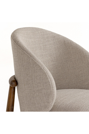 Beige Linen Dining Chair | OROA Modern Blum | Oroa.com