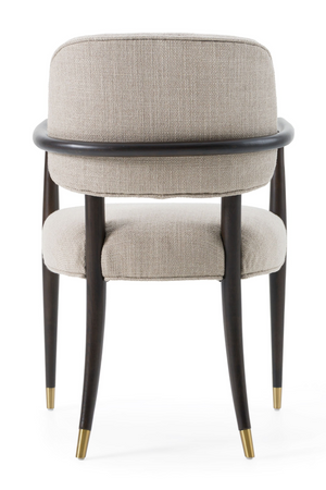Oak Framed Beige Dining Chair | OROA Modern Kathy | Oroa.com