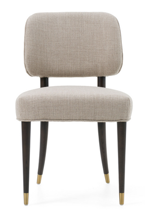 Oak Framed Beige Side Chair | OROA Modern Kathy | Oroa.com