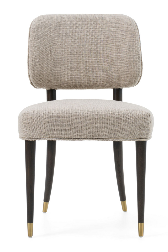 Oak Framed Beige Side Chair | OROA Modern Kathy | Oroa.com