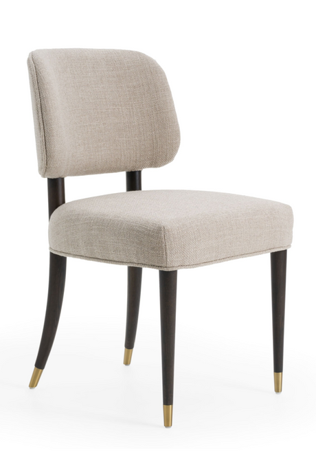 Oak Framed Beige Side Chair | OROA Modern Kathy | Oroa.com