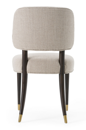 Oak Framed Beige Side Chair | OROA Modern Kathy | Oroa.com