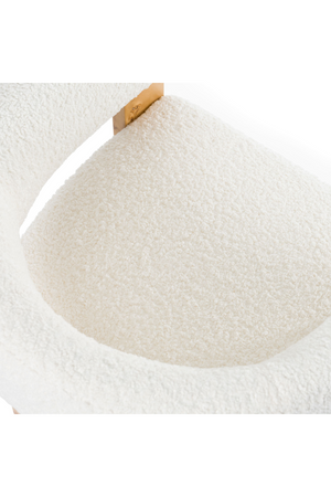 Burl Framed Cream Counter Chair | OROA Modern Letha | Oroa.com