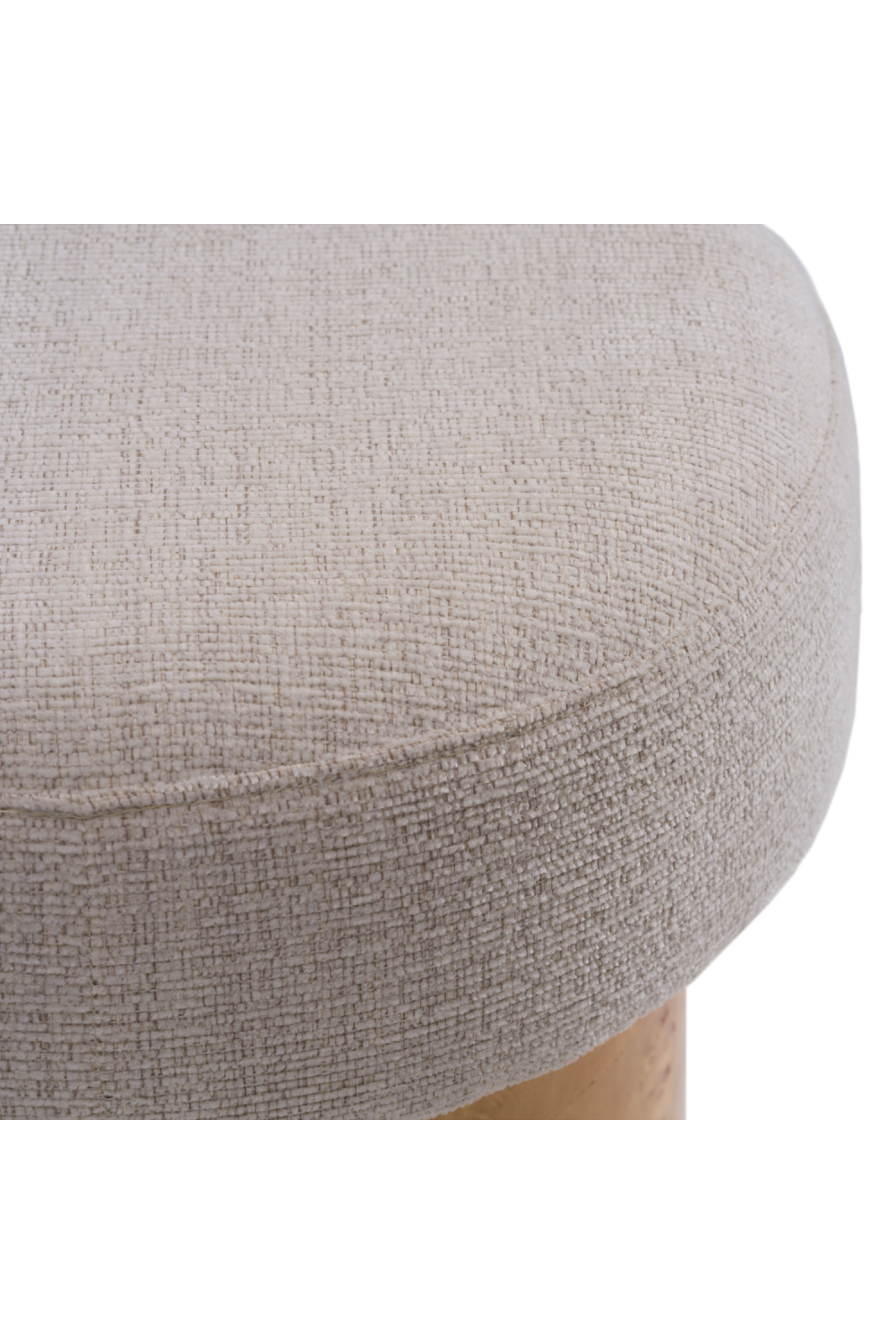 Cylindrical Burl Wood Stool | OROA Modern August | Oroa.com