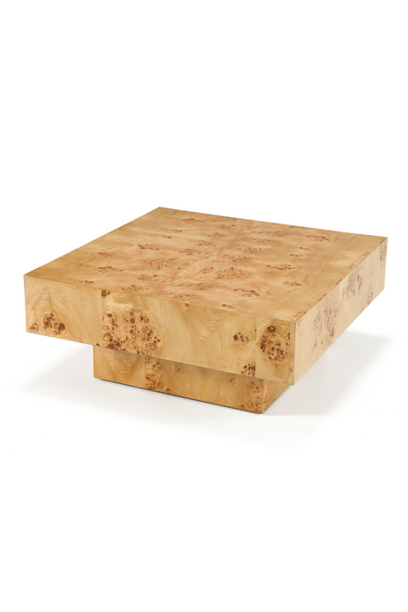 Burl Wood Coffee Table | OROA Modern August | Oroa.com