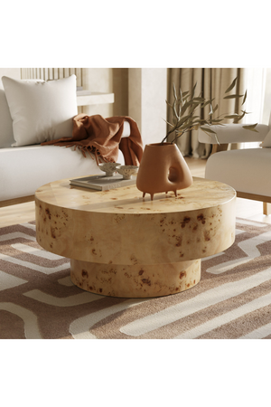 Burl Wood Coffee Table | OROA Modern August | Oroa.com