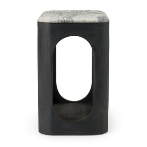   White Granite End Table | Oroa.com