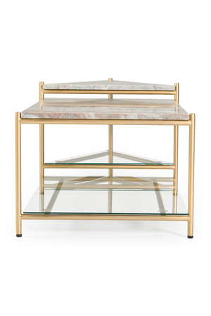 Beige Marble Coffee Table | OROA Modern Mosk | Oroa.com