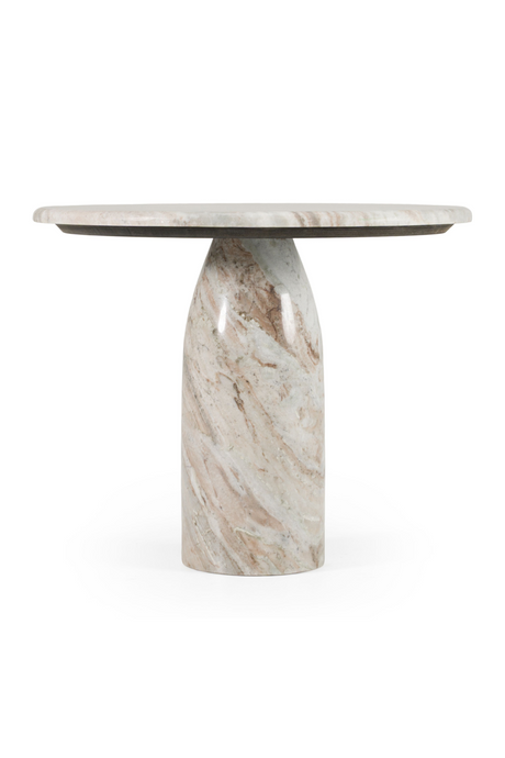 Natural Marble Round Coffee Table | OROA Modern Isaac | Oroa.com