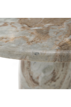Natural Marble Round Coffee Table | OROA Modern Isaac | Oroa.com