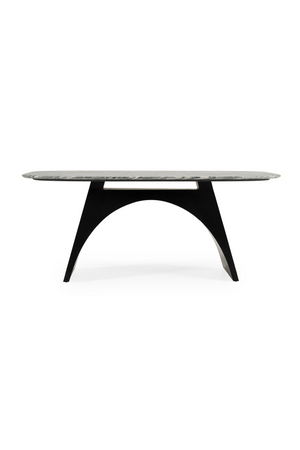 Black & White Marble Dining Table | OROA Modern Colbert | Oroa.com